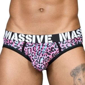 Andrew Christian Massive Cheetah Brief